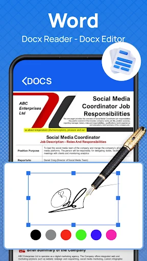 Download All Document Reader: PDF Editor Terbaru – Gratis description image 4