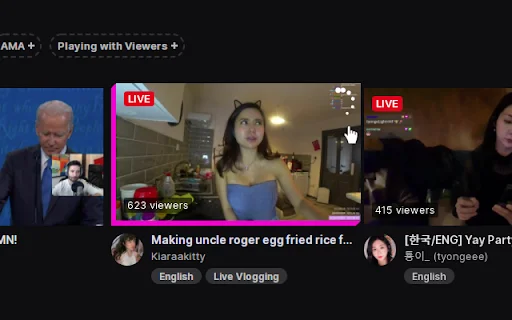Previews: Ekstensi Twitch, YouTube & Kick Terbaik – Unduh Gratis description image 5