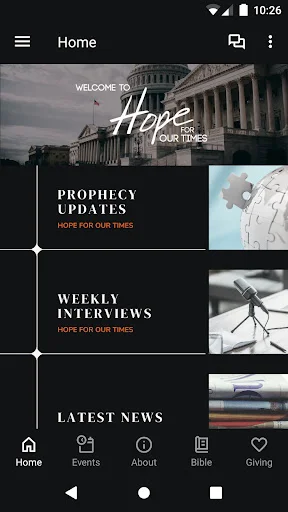 Download Hope for Our Times Terbaru – Aplikasi Khotbah Alkitab description image 1