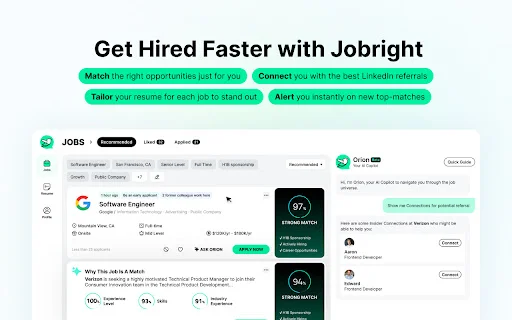 Jobright Autofill – Isi Lamaran Kerja Otomatis & Cepat description image 4