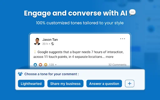 Engage AI LinkedIn: Tingkatkan Engagement & Koneksi Anda description image 2