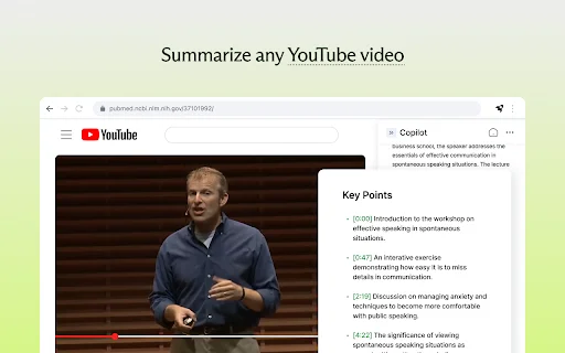 Liner: ChatGPT AI Copilot – Ringkasan Web & YouTube Gratis description image 5