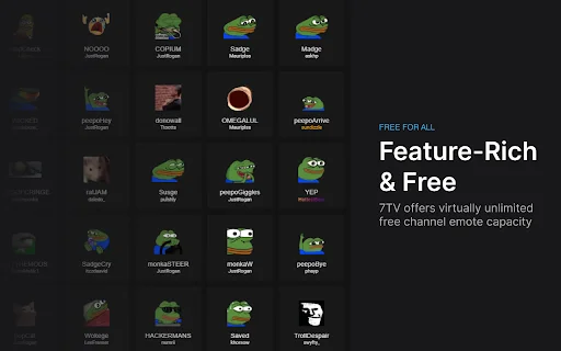 Unduh 7TV Terbaru – Tingkatkan Pengalaman Chat Twitch & YouTube description image 2