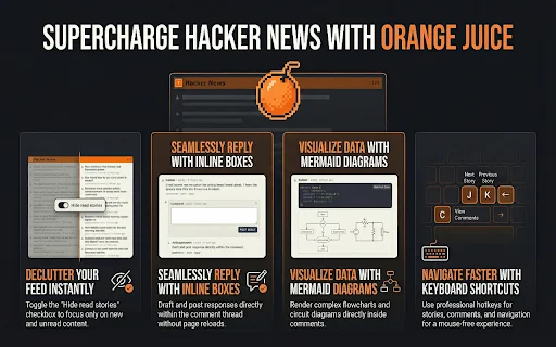 Unduh Orange Juice Terbaru – Tingkatkan Pengalaman Hacker News description image 2
