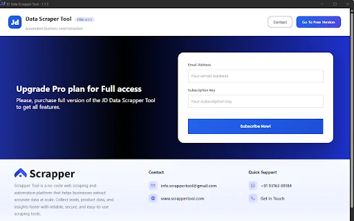 Download JD Data Scrapper Tool Terbaru – Ekstraksi Data Bisnis description image 2