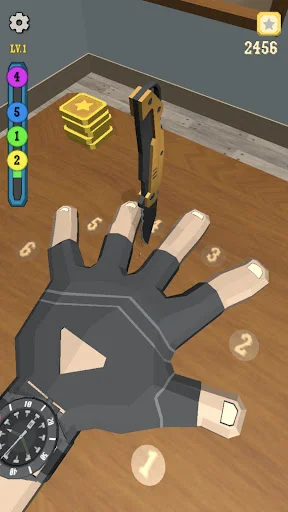 Download Knife Finger Game Terbaru – Uji Kecepatan Jari Anda description image 3