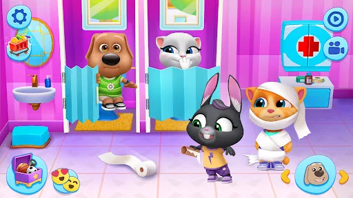 Download My Talking Tom Friends Terbaru – Game Virtual Pet Gratis description image 5