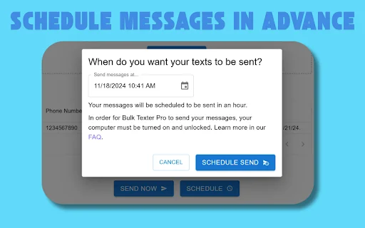 Bulk Texter Pro – Kirim Pesan Massal Efisien & Personal description image 3