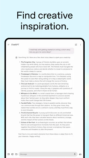 Download ChatGPT Terbaru – Asisten AI Cerdas Gratis di HP description image 15