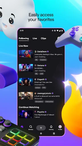 Download Twitch Live Streaming Terbaru – Tonton Game & Chat description image 2
