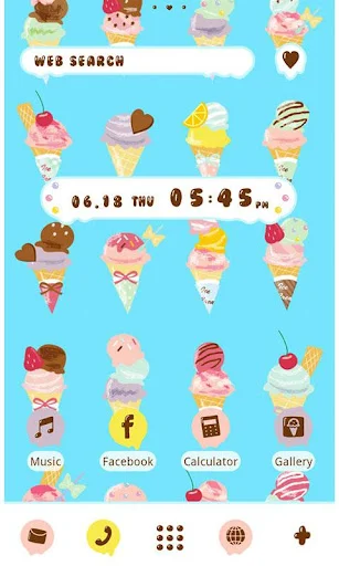 Download Tema I Scream for Ice Cream! Terbaru – Gratis description image 1