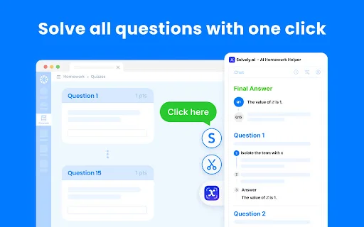 SolvelyAI – AI Homework Tutor & Study Helper Terbaik 2024 description image 1