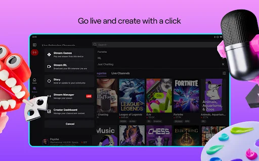 Download Twitch Live Streaming Terbaru – Tonton Game & Chat description image 11