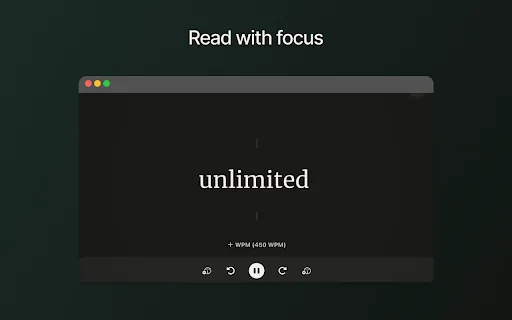 SwiftRead: Baca Lebih Cepat & Efektif – Ekstensi Chrome Terbaik description image 2
