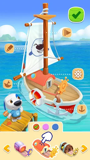 Download My Talking Hank: Islands Terbaru – Petualangan Seru description image 6
