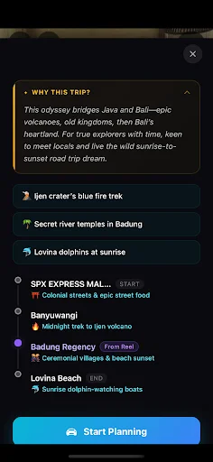 Download Tourific: AI Road Trip Planner – Rencana Perjalanan Instan description image 6