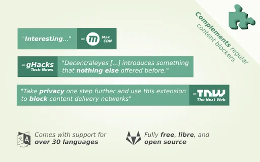 Download Decentraleyes Terbaru – Lindungi Privasi Anda Gratis description image 2