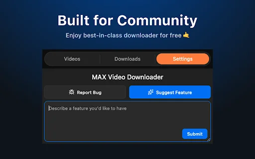 MAX Video Downloader – Download HLS, DASH, MP4 Gratis description image 5
