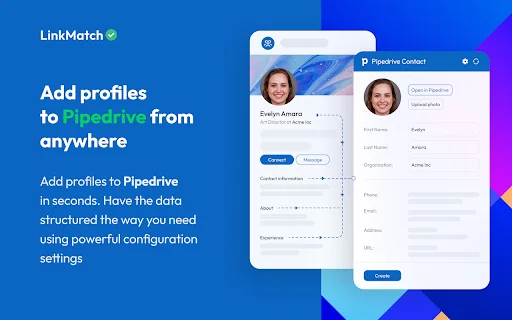 LinkMatch untuk Pipedrive – Integrasi CRM Terbaik untuk Sales description image 1