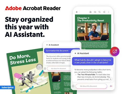 Adobe Acrobat Reader: Edit PDF – Unduh Aplikasi PDF Terbaik description image 1