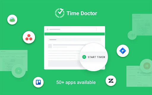 Download Time Doctor Chrome Extension Terbaru – Pelacak Waktu Gratis description image 1