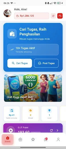 Download Gudang Tugas APK Terbaru – Aplikasi Penghasil Uang Aman description image 1