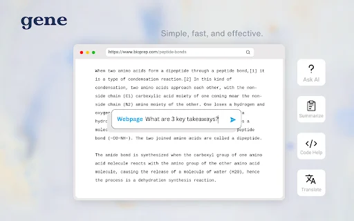 Download Ask Gene AI – Asisten AI Terbaik & Cerdas di Browser description image 1
