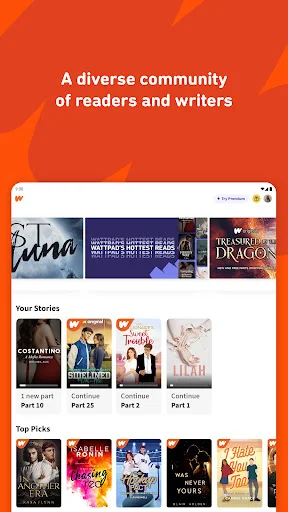 Download Wattpad Terbaru – Baca & Tulis Cerita Gratis description image 8
