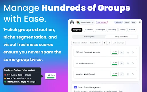 Group Posting PRO: Auto Poster Facebook Terbaik & Aman description image 4