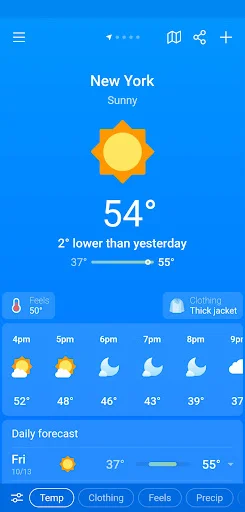 Download Weather & Clima Terbaru – Aplikasi Cuaca Akurat Gratis description image 1