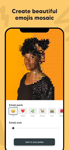 Emoji Photo Mosaic – Ubah Foto Jadi Seni Emoji Unik Gratis description image 1