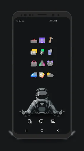 Download Bluric Icon Pack Terbaru – Tampilan Kaca Beku Estetik description image 5