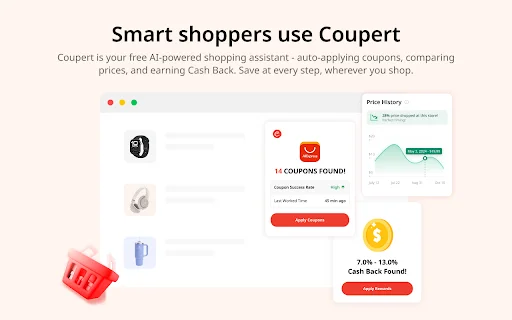 Download Coupert Terbaru – Cari Kupon & Cashback Otomatis description image 2