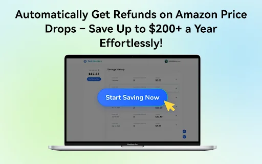 Task Monkey: Dapatkan Refund Harga Amazon Otomatis – Unduh Gratis description image 1
