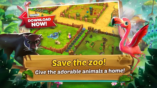 Download Zoo 2: Animal Park Terbaru – Game Simulasi Kebun Binatang description image 1