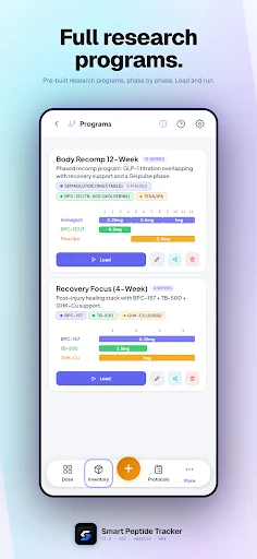 Unduh Smart Peptide Tracker Terbaru – Lacak Peptida Secara Mudah description image 3