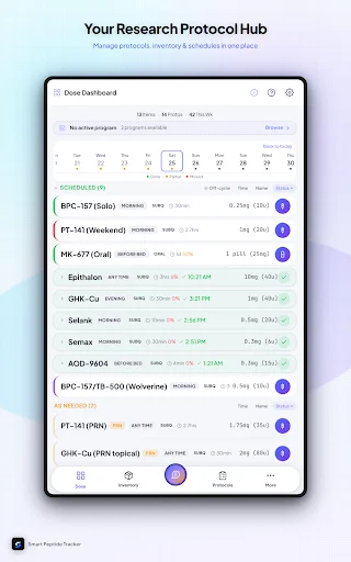 Unduh Smart Peptide Tracker Terbaru – Lacak Peptida Secara Mudah description image 9