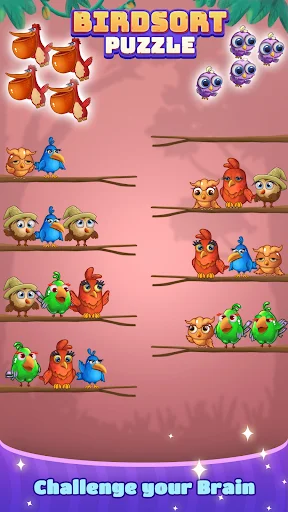 Download Bird Sort: Color Puzzle Master Terbaru – Game Asah Otak description image 4