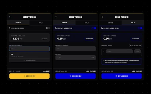 Download 0xio Wallet Terbaru – Dompet Aman untuk Octra Network description image 3