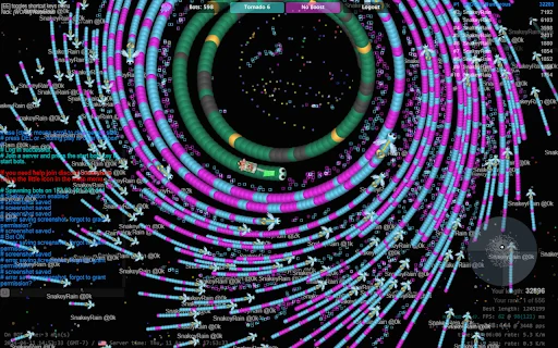 Download SnakeyRain Terbaru – Mod Bot Slither.io Terbaik description image 1
