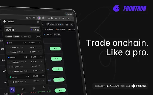 Download Frontrun Terbaru – AI Co-pilot Trading Crypto Terbaik description image 1