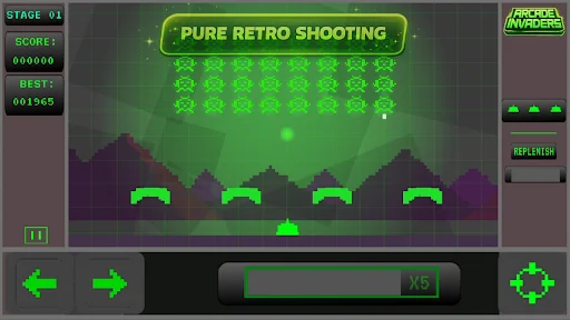 Download Arcade Invaders From Space – Game Arkade Retro Seru description image 1
