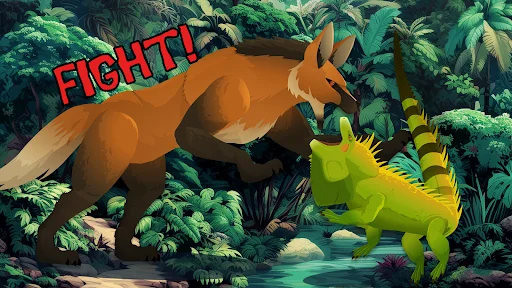 Download Tiger Fights Lion: Forest War Terbaru – Game Aksi Gratis description image 3
