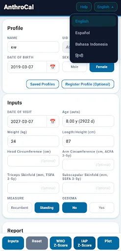 Download AnthroCal Versi Terbaru – Aplikasi Penilaian Pertumbuhan Anak description image 1