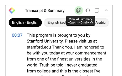 YouTube Summary with ChatGPT: Ringkasan Video AI Gratis description image 1
