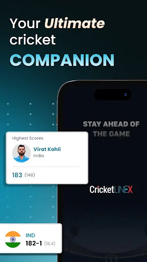 Download Cricket LineX Terbaru – Skor Live & Berita Kriket Cepat description image 1
