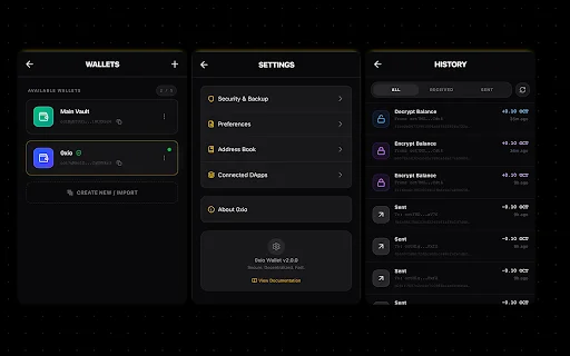 Download 0xio Wallet Terbaru – Dompet Aman untuk Octra Network description image 2