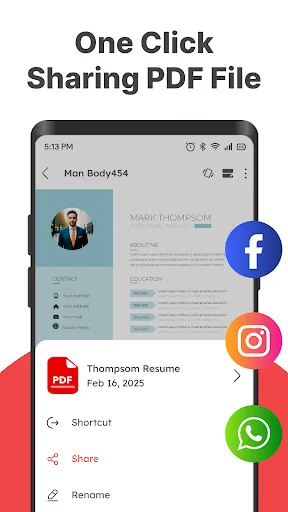 Download PDF Editor, Reader & Scanner – Edit & Scan PDF Gratis description image 8