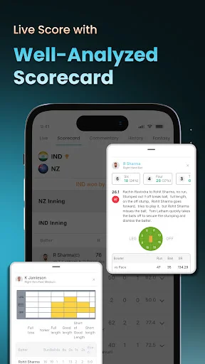 Download Cricket LineX Terbaru – Skor Live & Berita Kriket Cepat description image 3