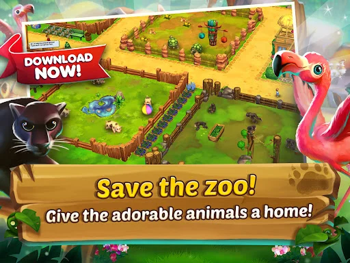 Download Zoo 2: Animal Park Terbaru – Game Simulasi Kebun Binatang description image 11